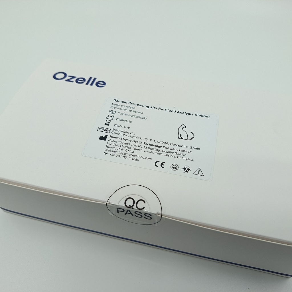 К-т за ПКК при котки (Feline) за хематологичен анализатор Ozelle EHVT-50 VET - 20 бр./оп.
