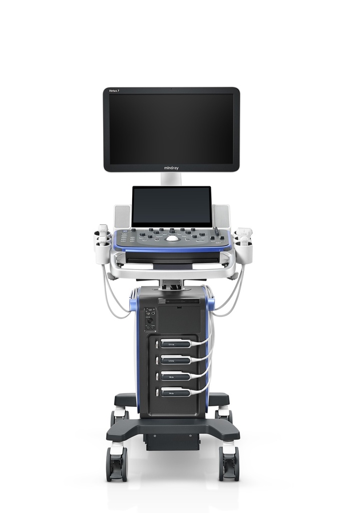 Mindray Vetus 7 Exp — премиум стационарен ветеринарен ехограф