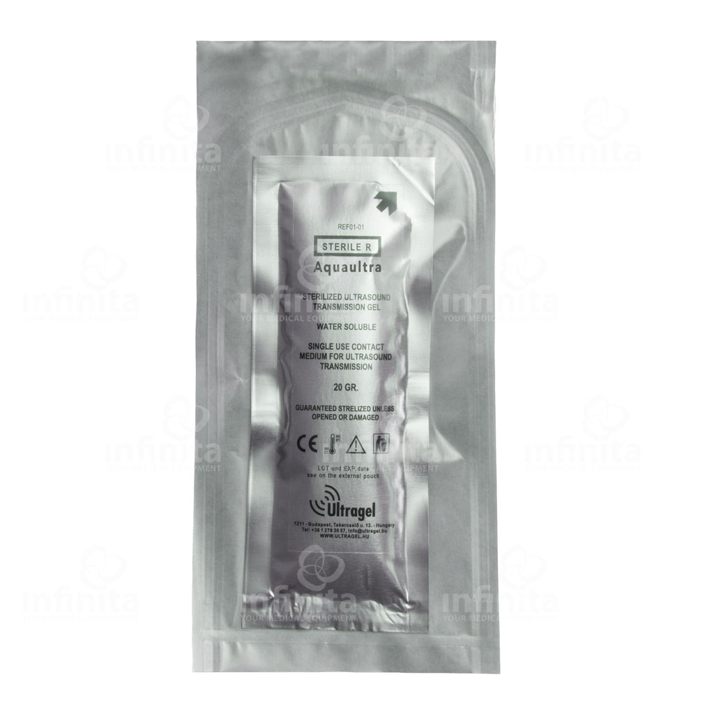 Ултразвуков стерилен гел AquaSonic 20 мл.
