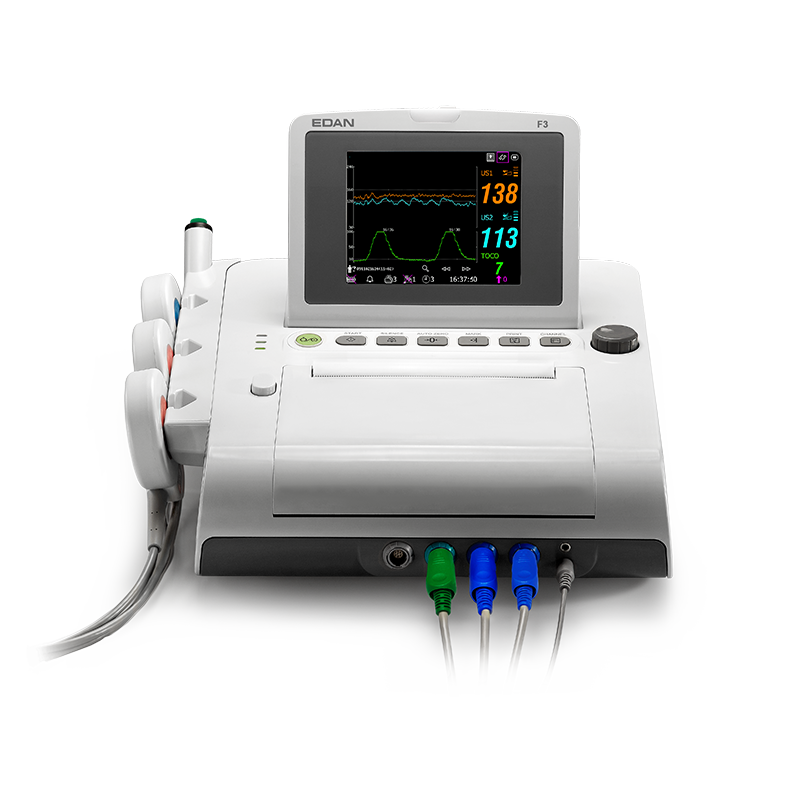 EDAN F3 Фетален монитор Dual Function, с 1 FHR трансдюсер