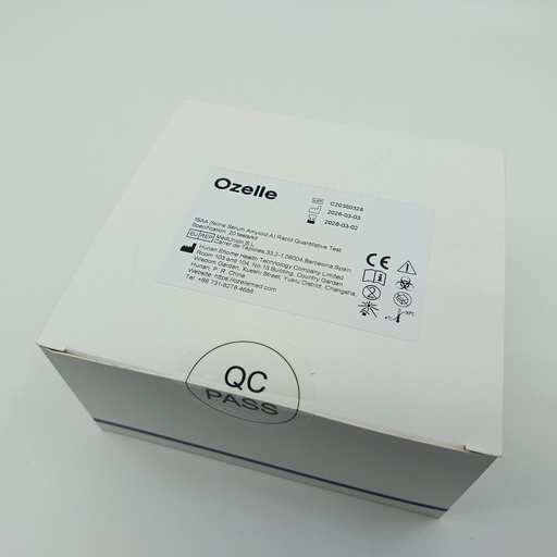 [15802101] Tест за fSAA (feline Serum Amyloid A) при котки за Ozelle EHVT-50 VET - 20 бр./оп.                                                                                                                           		 