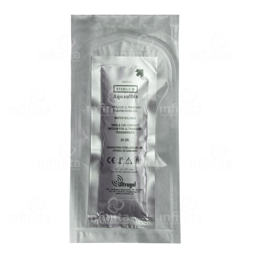 [11203110] Ултразвуков стерилен гел AquaSonic 20 мл.