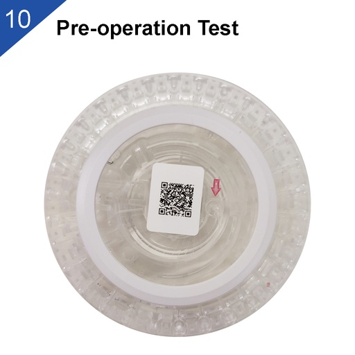 [15801025] Diagnostic Reagent Disc Seamaty Vet Analyzer Pre-Operation