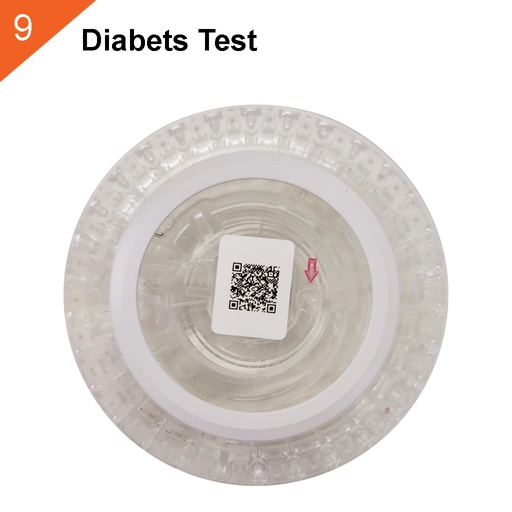 [15801058] Диагностичен диск за ветеринарен биохимичен анализатор Seamaty DIABETES 9 показателя