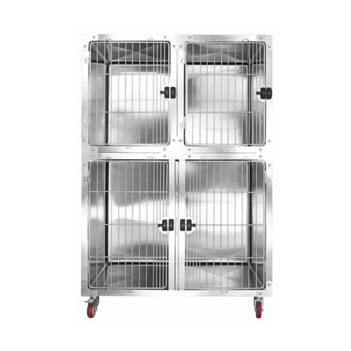 KA-509 STAINLESS STEEL CAGE, ROUND with magnetic or metal lock S-L